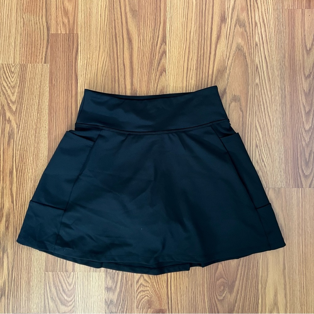 Marika | Black Tennis / Golf Skort | S